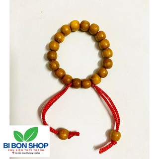 VÒNG DÂU TẰM GỖ GỐC TRƠN CHO BÉ IU (BI BON SHOP)