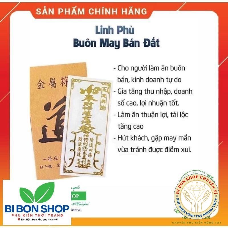 LINH PHÙ BUÔN MAY BÁN ĐẮT (BI BON SHOP)