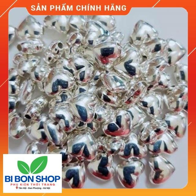 Sỉ Trái Tim Bạc ta để mix vòng (BI BON SHOP)