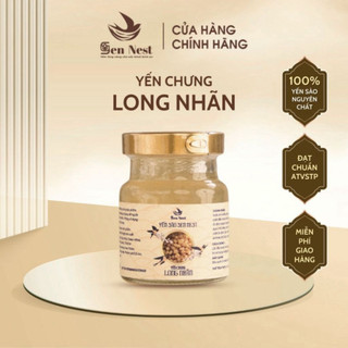 Hũ Yến Chưng Sẵn Long Nhãn, Khánh Hòa thượng hạng 20%, hương vị tự nhiên tiệt trùng loại bỏ vi khuẩn Sen Nest