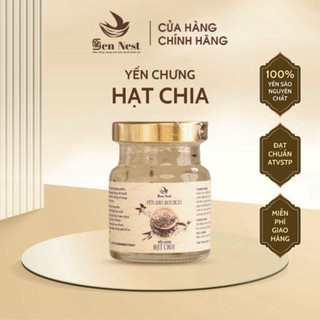 Hũ Yến Chưng Sẵn Vị Hạt Chia, Khánh Hòa thượng hạng 20%, hương vị tự nhiên tiệt trùng loại bỏ vi khuẩn Sen Nest