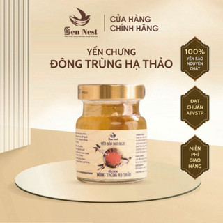 Hũ Yến Chưng Sẵn Đông Trùng Hạ Thảo, Khánh Hòa thượng hạng 20%, hương vị tự nhiên tiệt trùng loại bỏ vi khuẩn Sen Nest