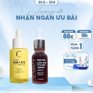 Combo peel da viian, serum ha b5 vàng cb022