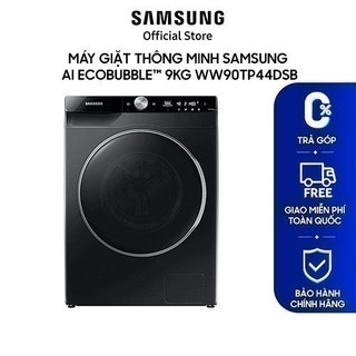 Máy giặt thông minh Samsung AI Ecobubble™ với Ngăn giặt xả tự động 9 kg WW90TP44DSB/SV