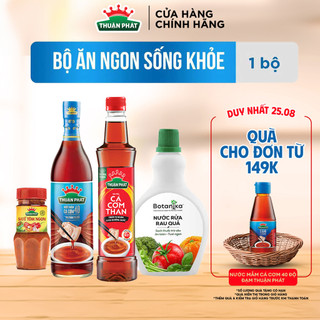 Combo Trọn bộ Ăn Ngon Sạch - Sống Khỏe Mạnh từ Thuận Phát và Botanika