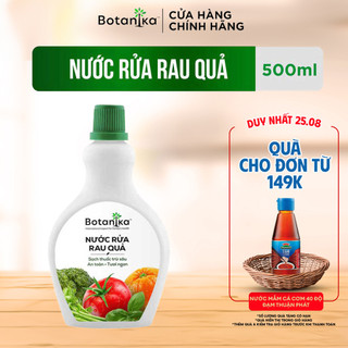 Nước rửa rau quả Botanika 500ml