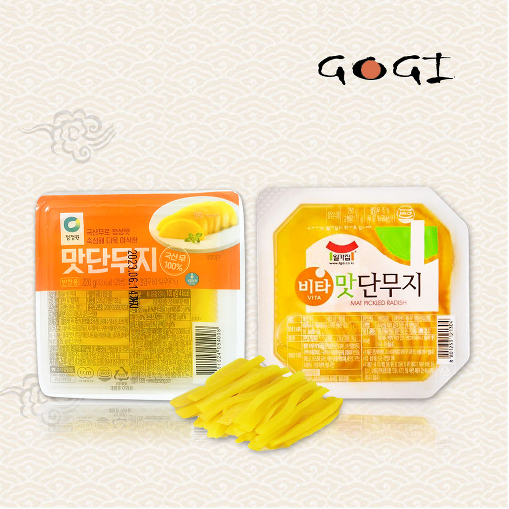 Củ Cải Muối Hàn Quốc Dạng Sợi/Dạng Lát