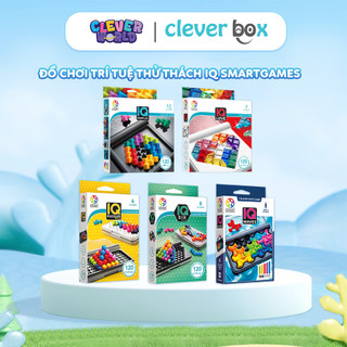 Đồ chơi trí tuệ smartgames thử thách iq pro, đồ chơi sáng tạo steam clever box