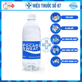 Nước khoáng i-on Pocari Sweat chai 500ml