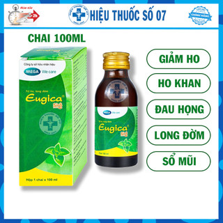 Siro Eugica giảm ho, long đàm chai 100ml (Thái Lan)