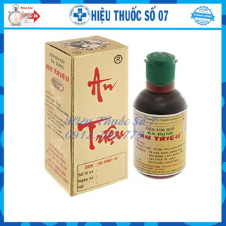 Cồn xoa bóp đa dụng An Triệu chai 60ml giảm phong thấp, đau nhức