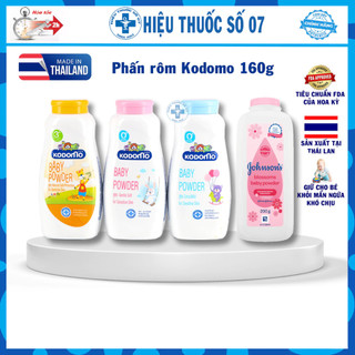 Phấn rôm Johnson's Baby Powder giúp hấp thụ ẩm và ngăn chặn kích ứng da, mùi thơm nhẹ 100g/180g (Made in ThaiLan)