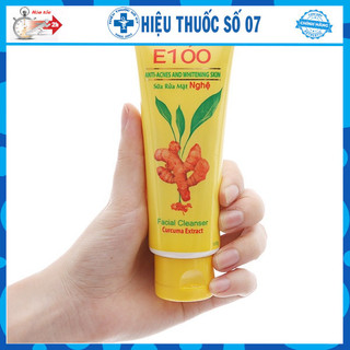 Sữa rửa mặt E100 Nghệ Ngừa mụn 100g