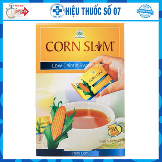 Đường ăn kiêng Corn Slim cho người kiêng đường, béo phì hộp 50 gói