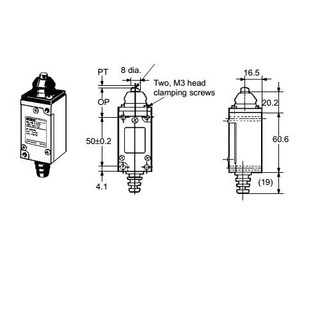CÔNG TẮC HÀNH TRÌNH OMRON HL-5100