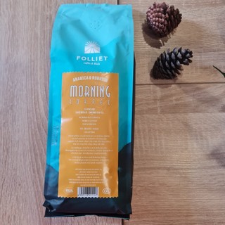 (Chính hãng) FOLLIET Cà phê Morning -1kg thành phần 80% Robusta và 20% Arabica