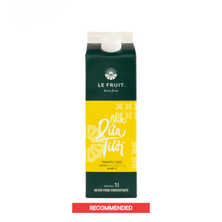 (Chính hãng) Le Fruit Nước ép Nước dứa tươi (Pineapple juice) -1L