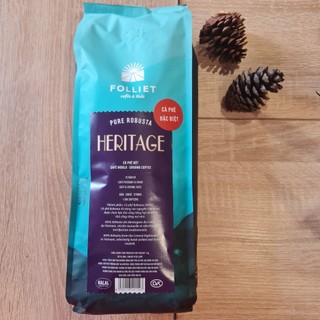 (Chính hãng) FOLLIET Cà phê Heritage bột-1kg (phin)
