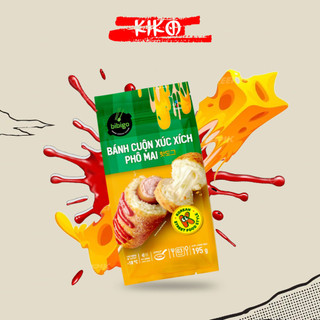 Bánh cuộn xúc xích phô mai 195g