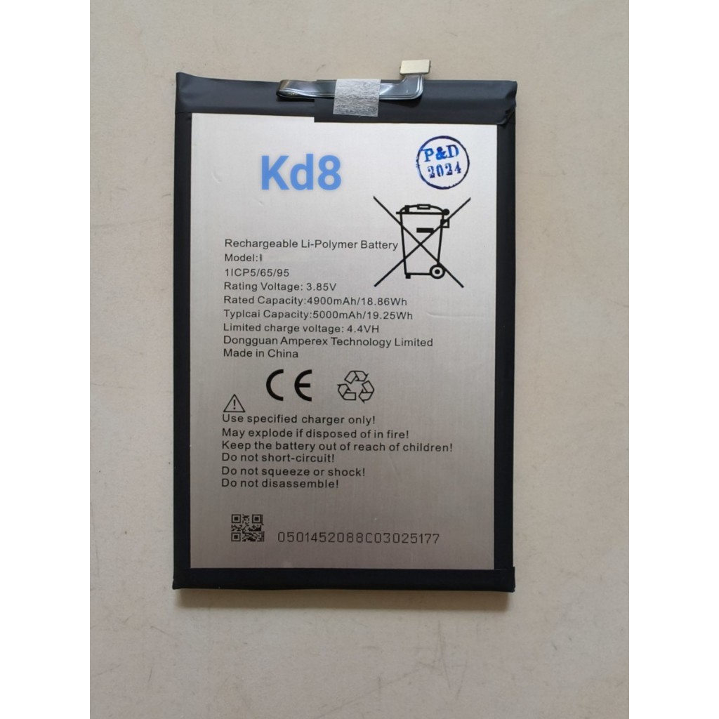 Pin tecno KD8