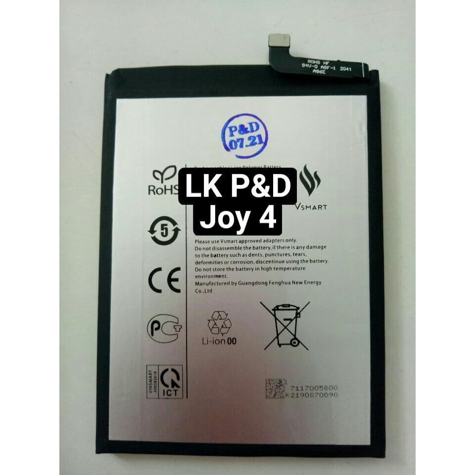 Pin Vsmart Joy 4