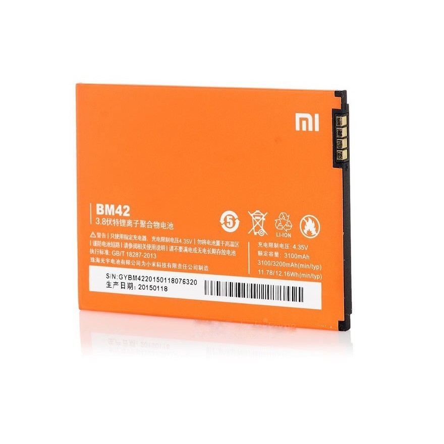 Pin Xiaomi BM42 Xiaomi Redmi Note, Redmi Note 4G, Redmi Note Prime