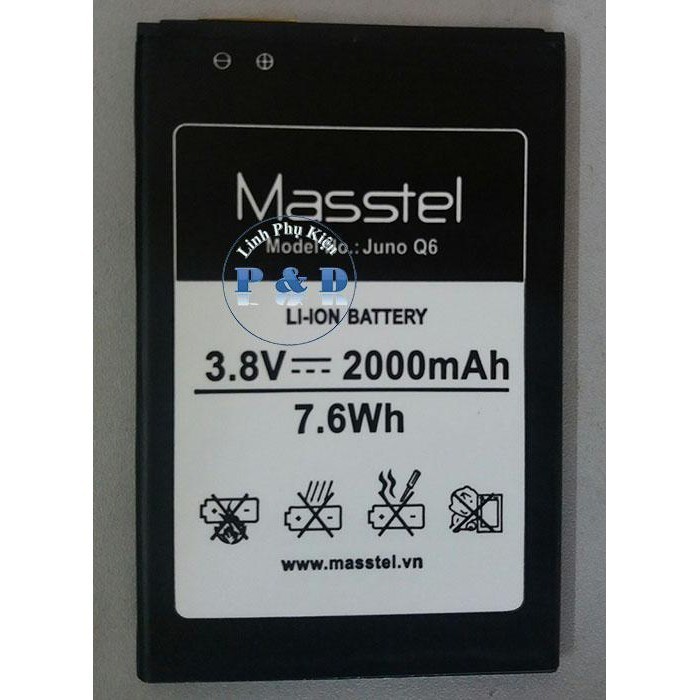 Pin điện thoại MassTel Juno Q6