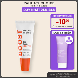 Tinh chất dạng kem làm sáng da cao cấp Paula's Choice Resist C25 Super Booster 15ml 7850