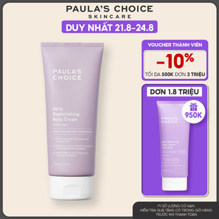 Kem dưỡng thể siêu mềm mịn Paula's Choice Daily Replenishing Body Cream 210ml 3450