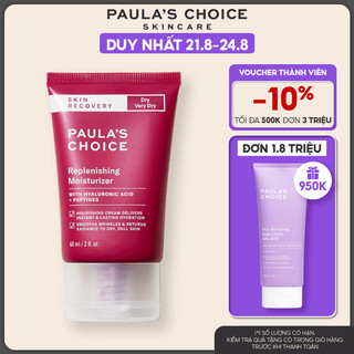 Kem dưỡng ẩm ban đêm dịu nhẹ Paula's Choice Skin Recovery Replenishing Moisturizer 60 ml mã 1860