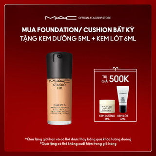 MAC Kaizen Studio Fix Fluid SPF 15 30ml kem nền dưỡng da, che phủ linh hoạt cho lớp nền mịn lì