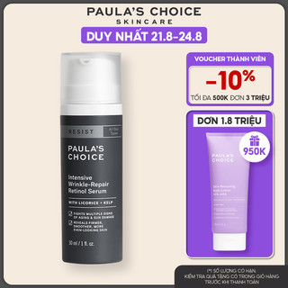 Tinh chất ngăn ngừa lão hóa và làm mờ nếp nhăn Paula's Choice Resist Intensive Wrinkle - Repair Retinol Serum 30ml 7710