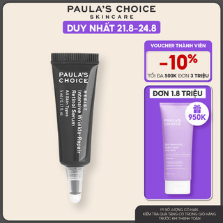 Tinh chất chống lão hóa làm mờ nếp nhăn Retinol Paula's Choice Resist Intensive Wrinkle - Repair Retinol Serum 5ml-7717