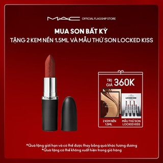  MAC MACXIMAL Matte Lipstick 3.5g son thỏi lì biểu tượng cải tiến vượt trội, mịn lì, thoải mái