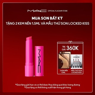 Son MAC Squirt 3D Plumping Gloss stick 2.3g son bóng dưỡng môi không dính, hiệu ứng làm đầy môi tức thì