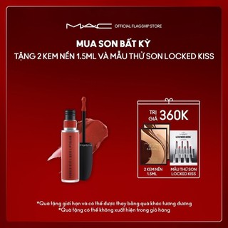 Son kem MAC Powder Kiss Liquid Lipcolour 5ml son kem dưỡng ẩm với hiệu ứng mờ lì - sản phẩm bán chạy
