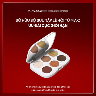  Bảng màu mắt phiên bản đặc biệt của MAC / Phấn mắt bền màu đến 8H- Squall Goals x 6