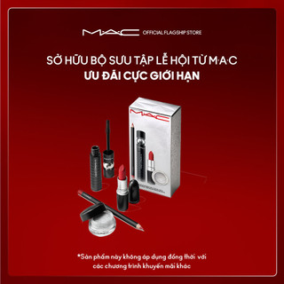  Bộ son Retro Matte + MACstack Mascara Set đặc biệt của MAC / Winter Wonderglam Look In A Box