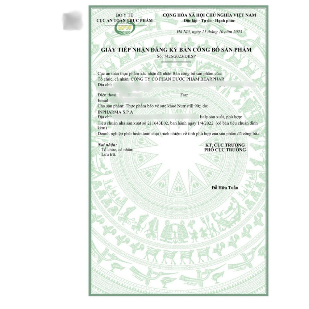 Vitamin bầu NUTRISTILL 90 nhập khẩu Ý, bổ sung vitamin tổng hợp cho bà bầu, đủ Sắt, DHA, Acid folic.