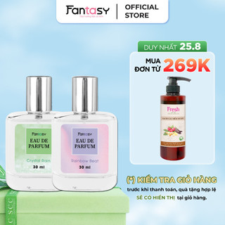 Combo 2 Nước hoa Fantasy cho học sinh, sinh viên 30ml/chai