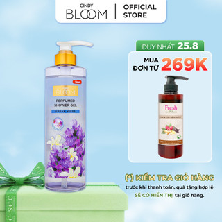 [25.8 - ĐƠN TỪ 269K - CÓ QUÀ 0Đ] Sữa tắm nước hoa Cindy Bloom Urban Vibes tự tin cuốn hút 640g