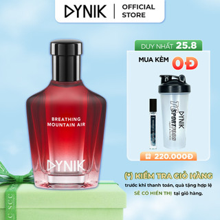 Nước hoa nam cao cấp dynik breathing mountain air - xạ hương trầm ấm 50ml