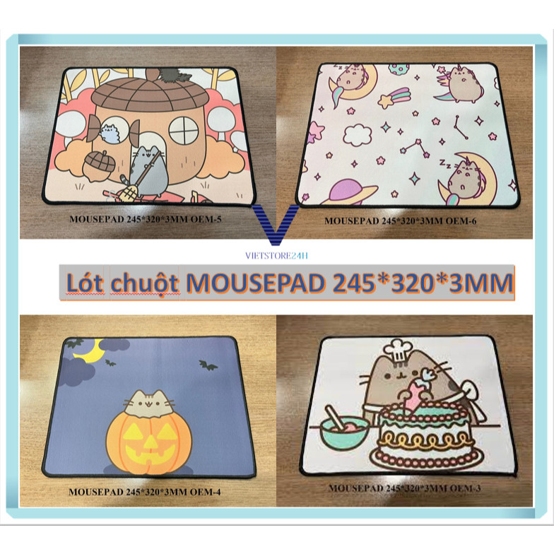 Lót Chuột MOUSEPAD 245*320*3MM Mới ( Ngẫu nhiên )