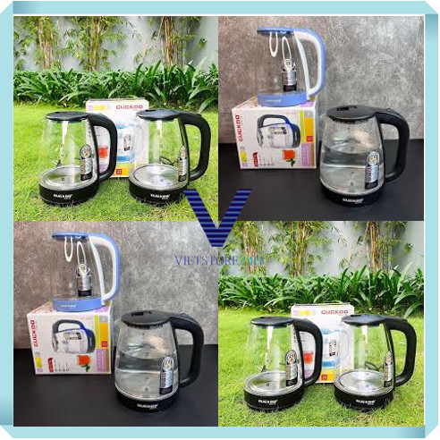 Ấm siêu tốc thủy tinh Cuckoo 2.0 L cao cấp