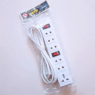 Ổ điện HATO - 6 lỗ 1 công tắc ( dài 3M )