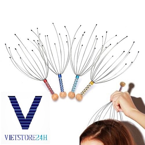 Cây Massage Đầu Bạch Tuột Thư Giãn ( màu ngẫu nhiên)