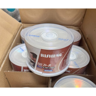 Đĩa dvd trắng đĩa trắng dvd risheng 1 lốc 50 cái 4.7g