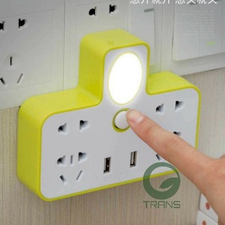 Ổ ĐIỆN CHIA 2 CỔNG USB