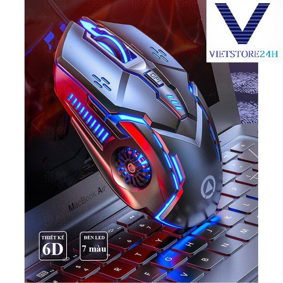Chuột Gaming Yindiao G5 6d 4 Tốc Độ Cho Pubg