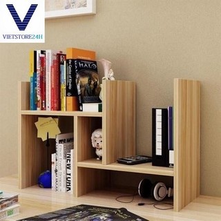KỆ SÁCH GỖ ĐỂ BÀN